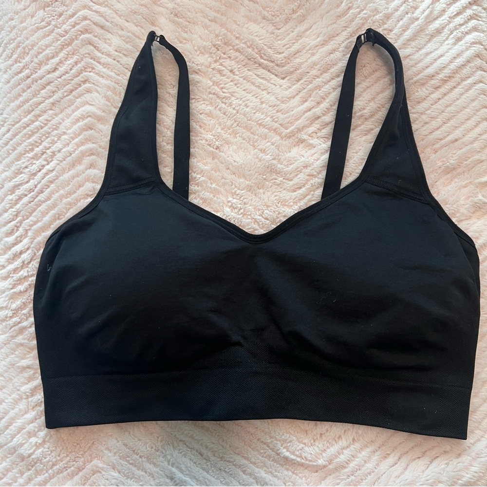 Puma Black Sports Bra